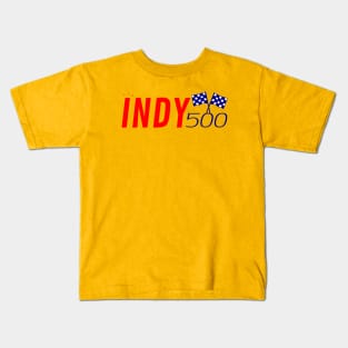 Indy 500 graphic design Kids T-Shirt